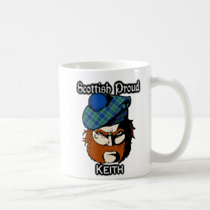 Caneca De Café Tartanês do Clã Escocês Keith Escocês