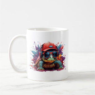 Caneca De Café tartaruga animal arte Eu resfriar linda tartaruga