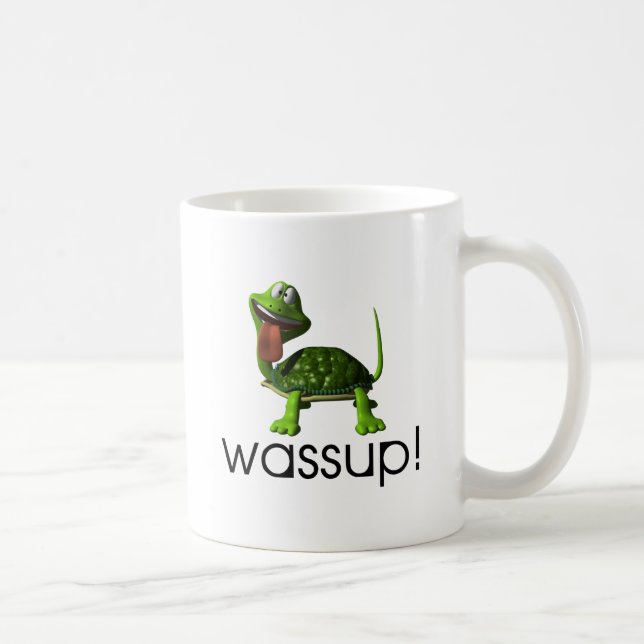 Caneca De Café Tartaruga de Wassup (Direita)
