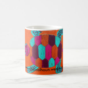 Caneca De Café Tartaruga do deserto