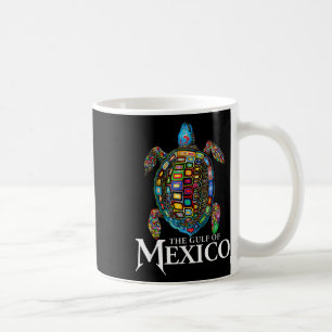 Caneca De Café Tartaruga Do Mar Gráfico Do Golfo Do México Nunca 