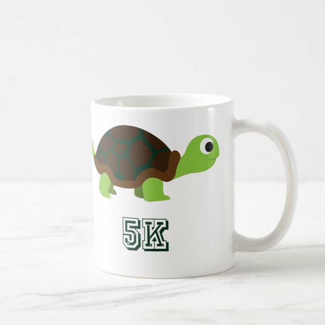 Caneca De Café Tartaruga Fofa 5K (Direita)