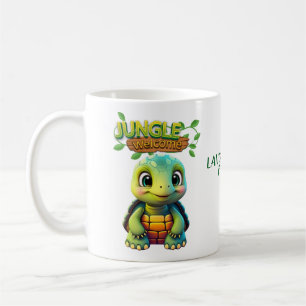 Caneca De Café Tartaruga Fofa Terra dos Livres Tartaruga Capricho