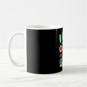 Caneca De Café Tartaruga kawaii de praia sarcástica engraçada cri