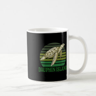 Caneca De Café Tartaruga Marinha da Ilha Dauphin