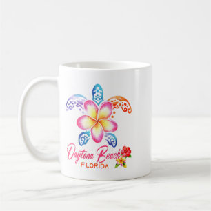 Caneca De Café Tartaruga Marinha de Praia de Daytona Feminina Plu