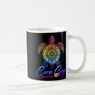 Caneca De Café Tartaruga marinha tie dye coco cay