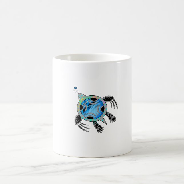 Caneca De Café Tartaruga Pintada (Centro)