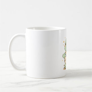 Caneca De Café Tartaruga Viajante de Aventura Fofa Design Kawaii