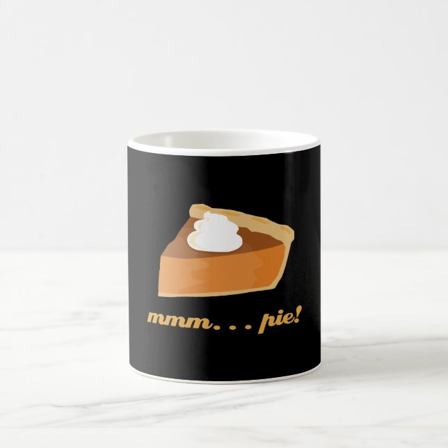 Caneca De Café Tarte de abóbora -… torta mmm! (Centro)