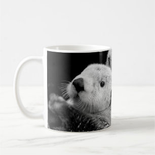 Caneca De Café Tartes do Mar: Par Branco Negro.