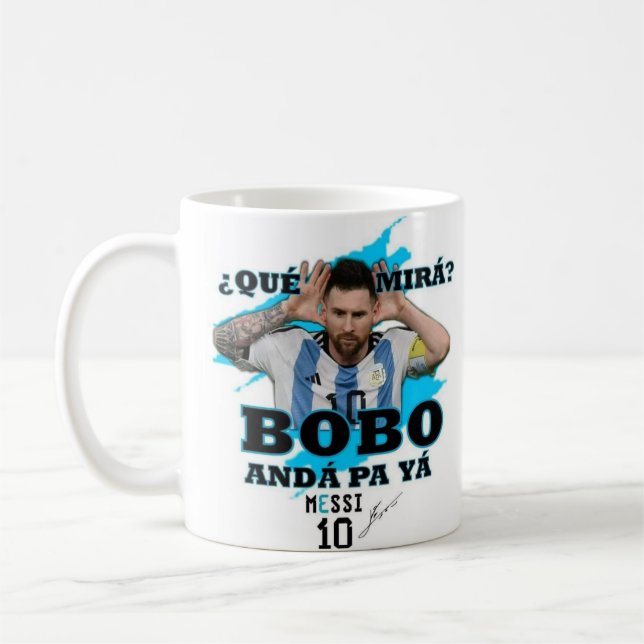 CANECA DE CAFÉ TASA DE MESSI (Esquerda)