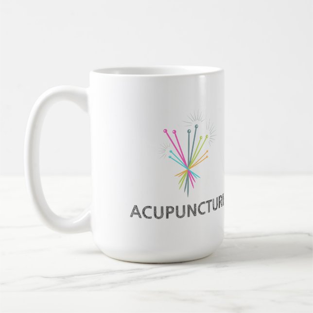 Caneca De Café Tasse Acupuncture, cadeau acupuncteur  (Esquerda)