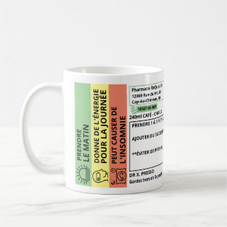 Caneca De Café Tasse ao café RxQc.ca Coffee Mug