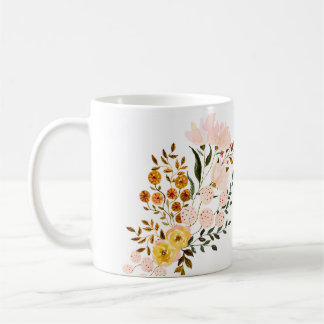 Caneca De Café Tasse fleurs 