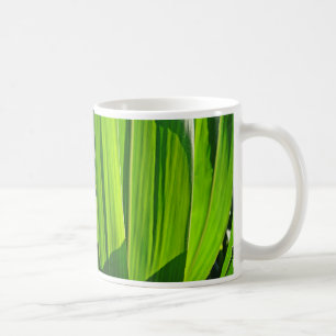 Caneca De Café Tasse grüne Maisblätter