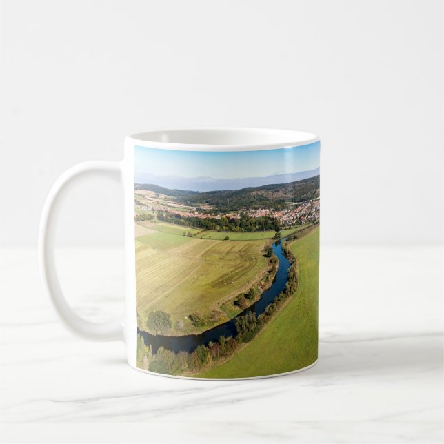 Caneca De Café Tasse Herleshausen Panorama (Esquerda)