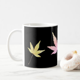 Caneca De Café Tasse mit Herbstlaub