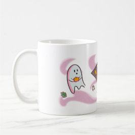 Caneca De Café Tasse mit süßen Geistern die Kekse essen