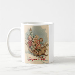 Caneca De Café tasse mug de Noël Vintage