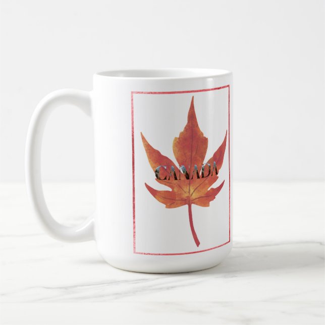 Caneca De Café tasse /Mug feuille  (Esquerda)