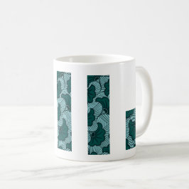 Caneca De Café Tasse, mug imprimé Afro-mozaïk
