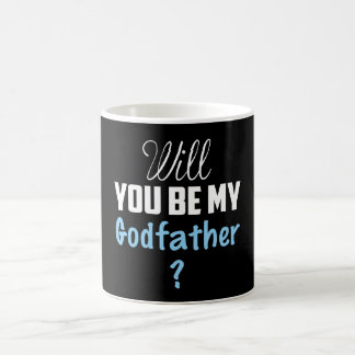 Caneca De Café Tasse MUG Will You Be My Godfather?
