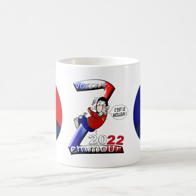 Caneca De Café Tasse Zemmour Best (Centro)