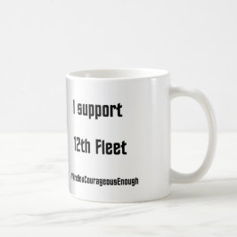 Caneca De Café Tático eu apoio