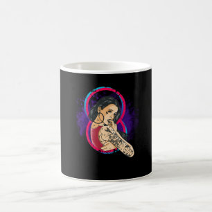 Caneca De Café Tattoo Girl ama Tattoos