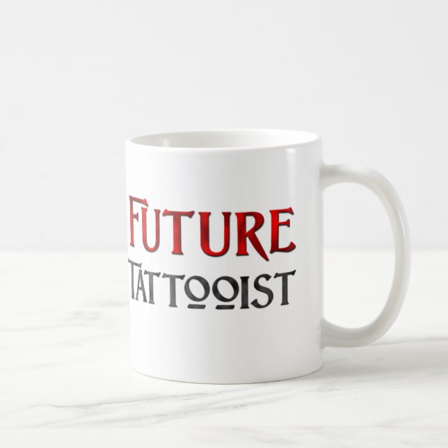 Caneca De Café Tattooist futuro (Direita)