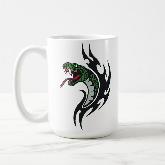 Caneca De Café tatuagem cobra (Esquerda)