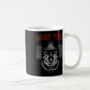 Caneca De Café Tatuagem de Sak Yant Muay Thai Kickboxing Cultura 