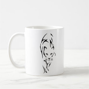Caneca De Café Tatuagem de silhueta
