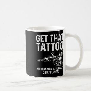Caneca De Café Tatuagem Engraçada Arte Para Homens Mulheres Tatua