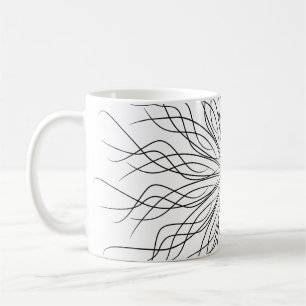 Caneca De Café Tatuagem espiritual de Pagan mandala