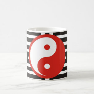 Caneca De Café Tatuagem Yin & Yang
