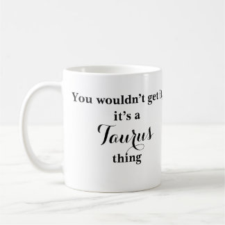 Caneca De Café Taurus Astrology Zodiac Funny Mug