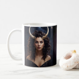 Caneca De Café Taurus Female Coffee Astrologic