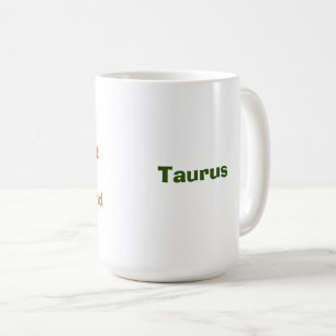 Caneca De Café Taurus Shady Zodiac Funny