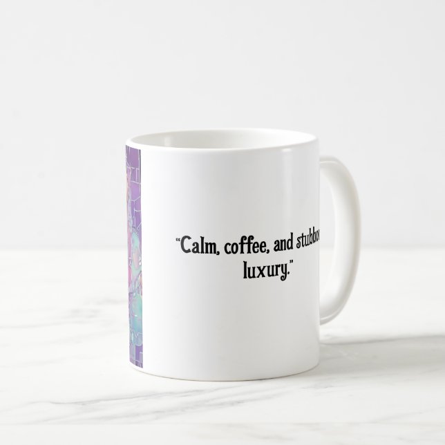 Caneca De Café Taurus Vibes Zodiac Mug (Frente Esquerda)