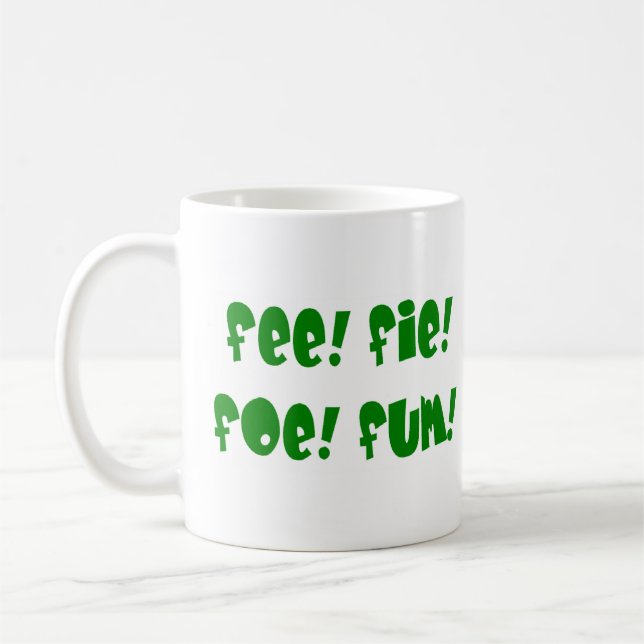 Caneca De Café taxa fie foe fum (Esquerda)
