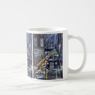 Caneca De Café Táxi para Kate Pintura por Alfred Fox