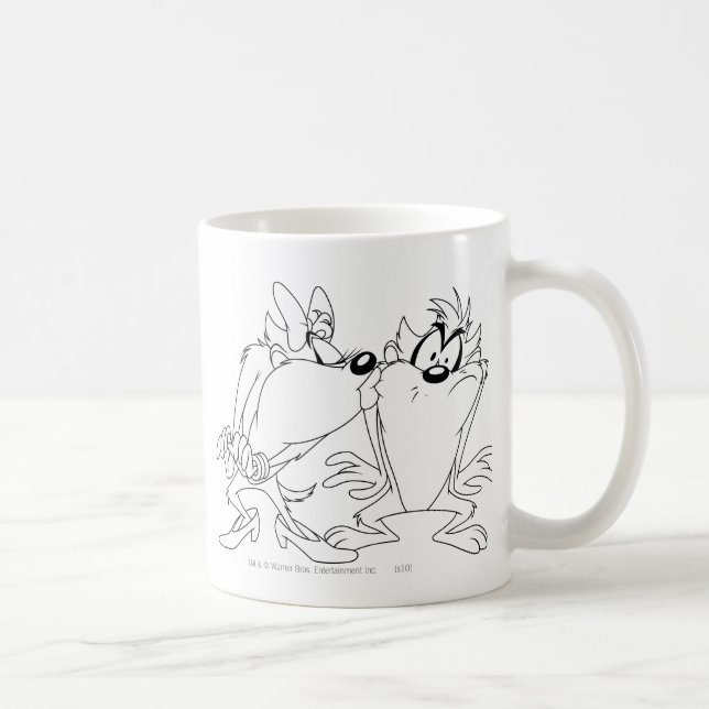 Caneca De Café TAZ™ e Ela Diabo (Direita)