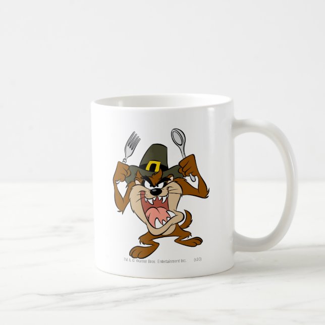 Caneca De Café TAZ™ Faminto (Direita)