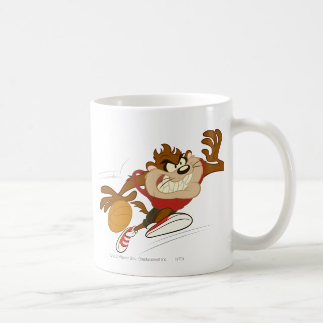 Caneca De Café TAZ™ o ciclone que está borbulhando (Direita)