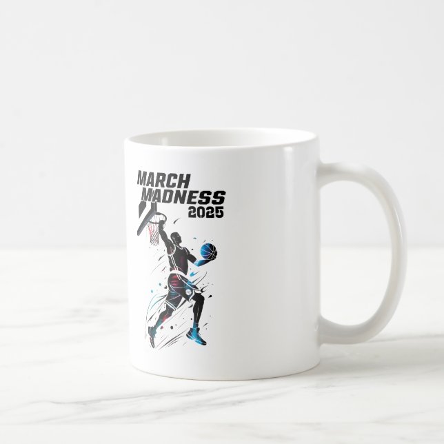 Caneca De Café Taza Balonceso Locura de Marzo (Direita)