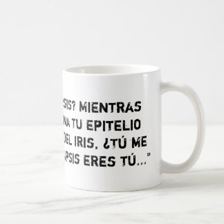 Caneca De Café Taza blanca con piropo sanitario sinapsis