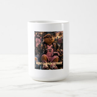 Caneca De Café Taza Capibarra 10. Modo campeón activado.