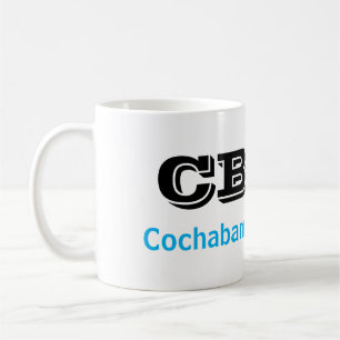 Caneca De Café Taza  CBBA Cochabamba Bolivia